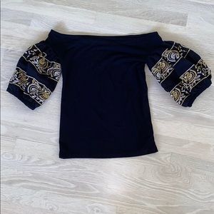 Off the Shoulder Free People Shirt